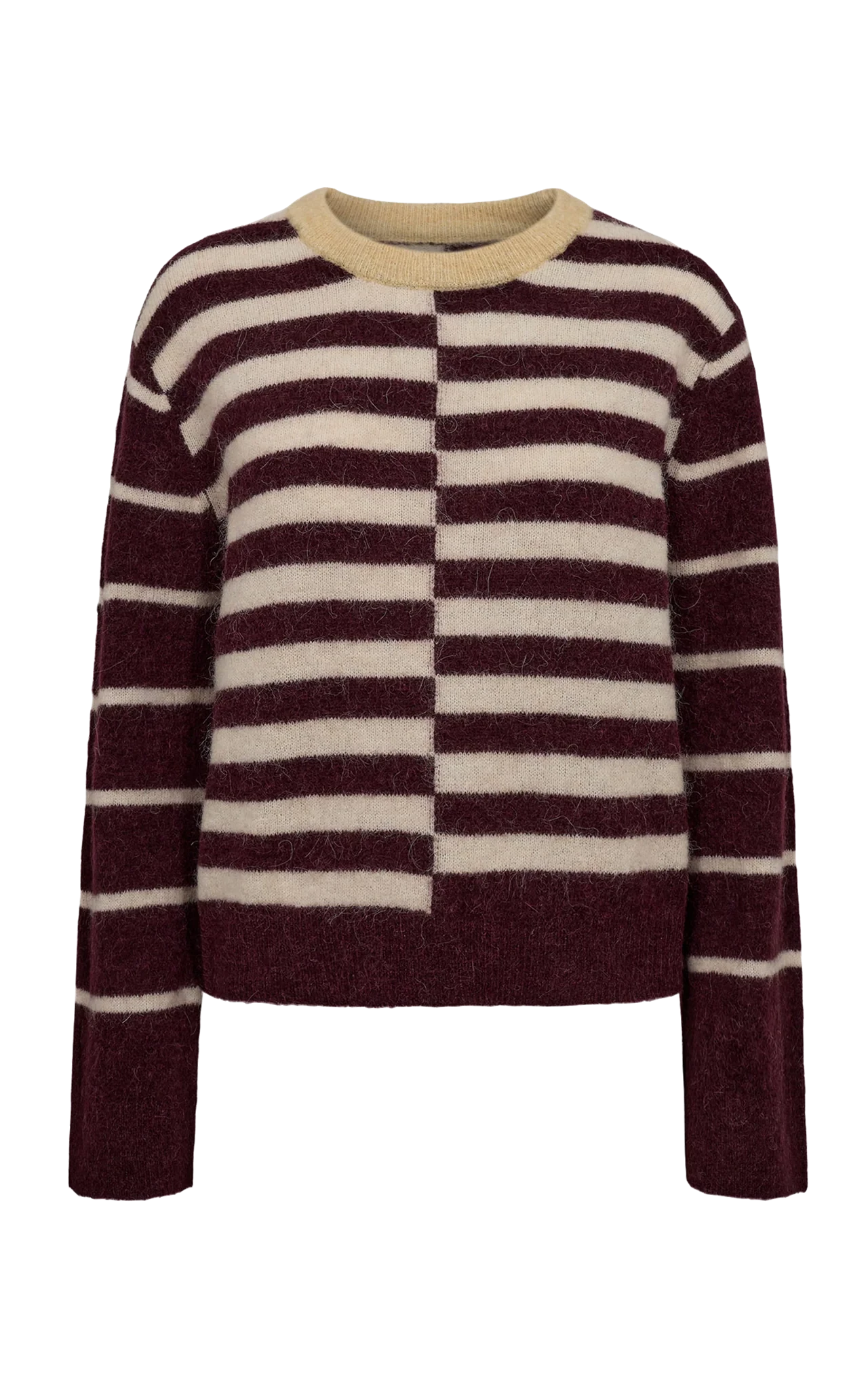 Nümph - Nuriette Block Stripe Pullover Fig