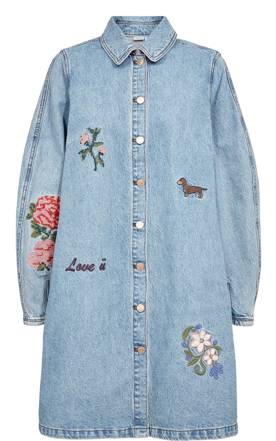 Nümph - Nudenma Dress Medium Blue Denim