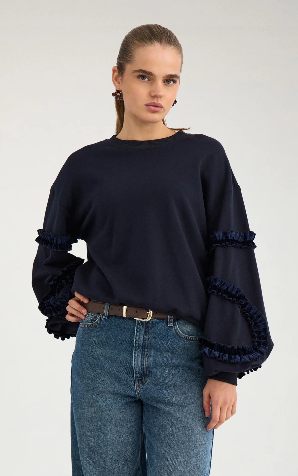 Nümph - Nusabby O-neck Sweatshirt Salute