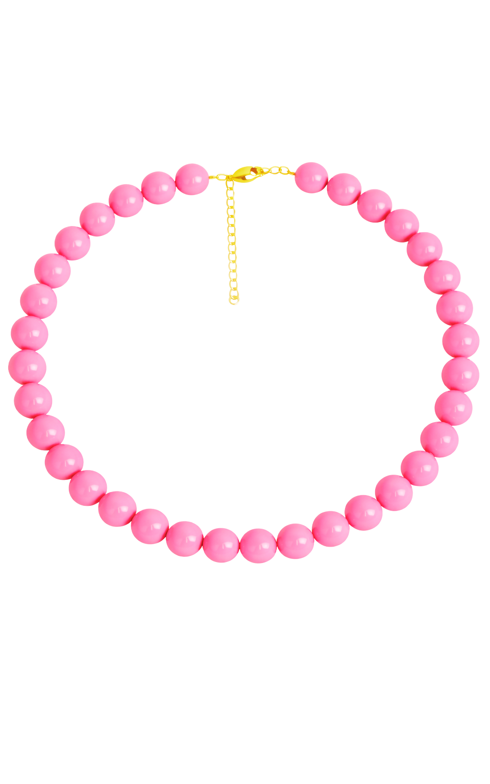 Bold Beads Ketting Candy Pink