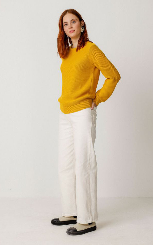 SKFK - Iradi Gots Sweater Yellow