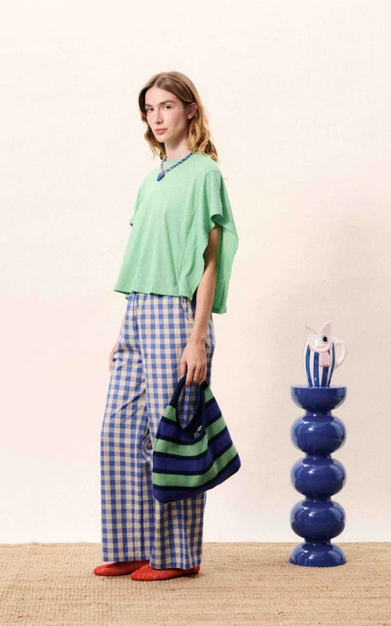 FRNCH - Maris Trousers Azure Blue