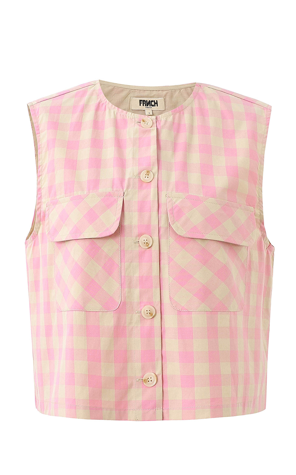 FRNCH - Aurora Vest Pink