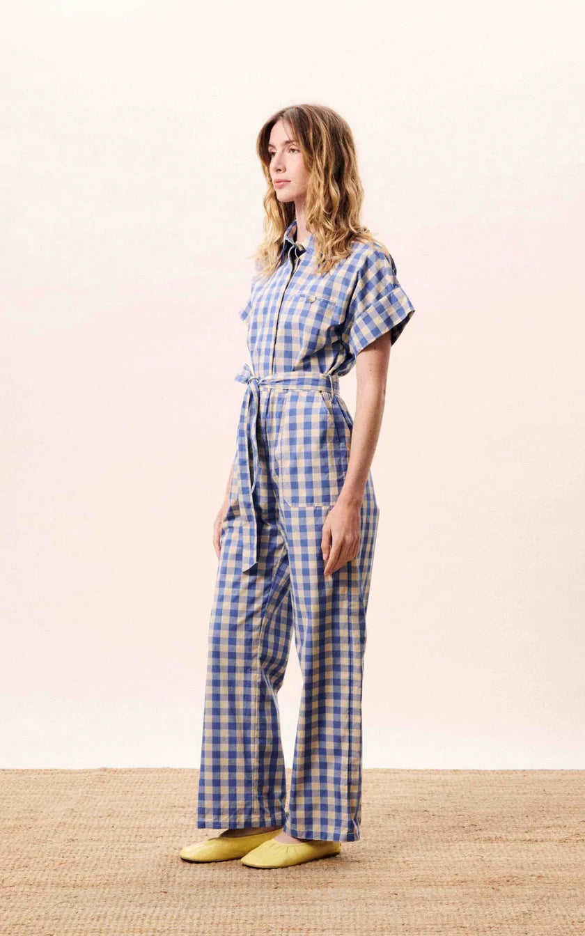 FRNCH - Oceanus Jumpsuit Azure Blue