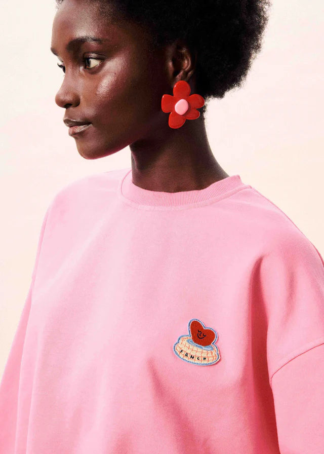 FRNCH - Tamise Sweatshirt Pink