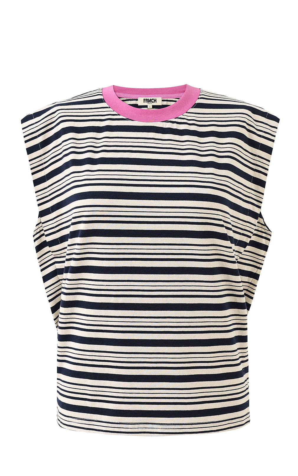 FRNCH - Siroka Top Navy Blue