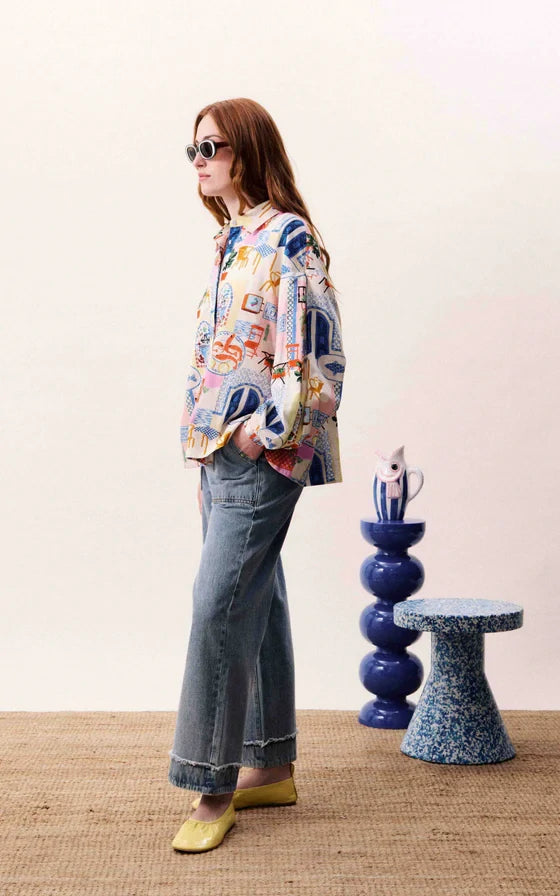 FRNCH - Topaze Shirt Water's Edge
