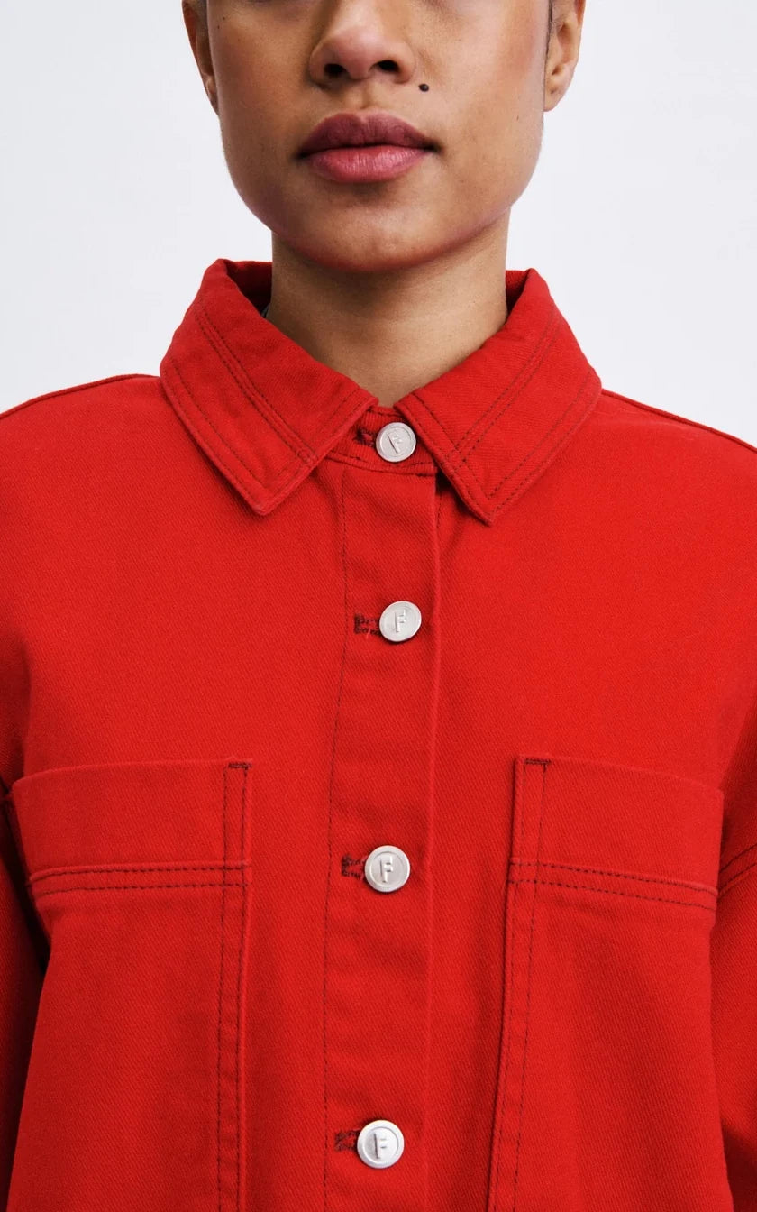 FRNCH - Shiretoko Red Overshirt