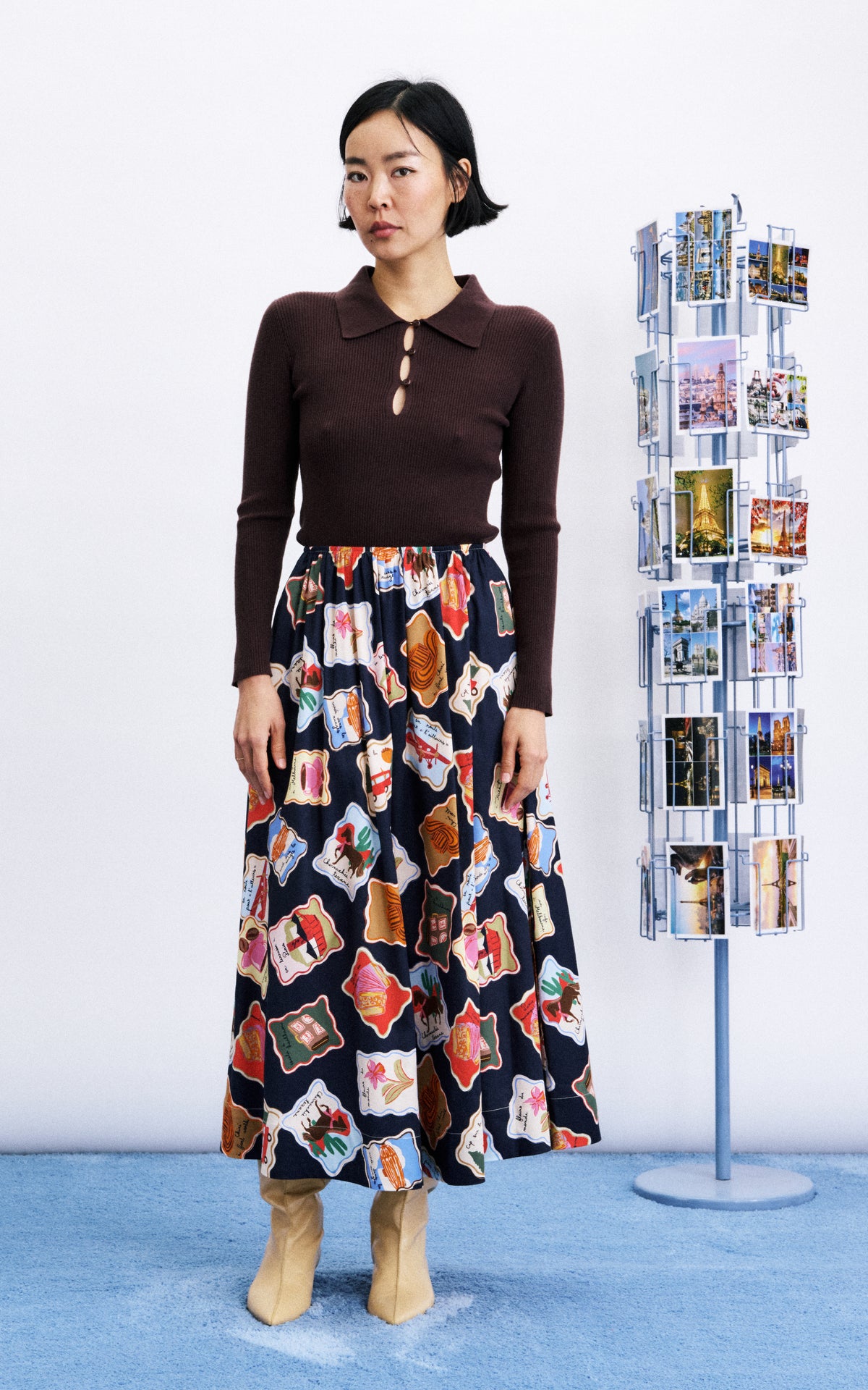 FRNCH - Borth Stamp Skirt