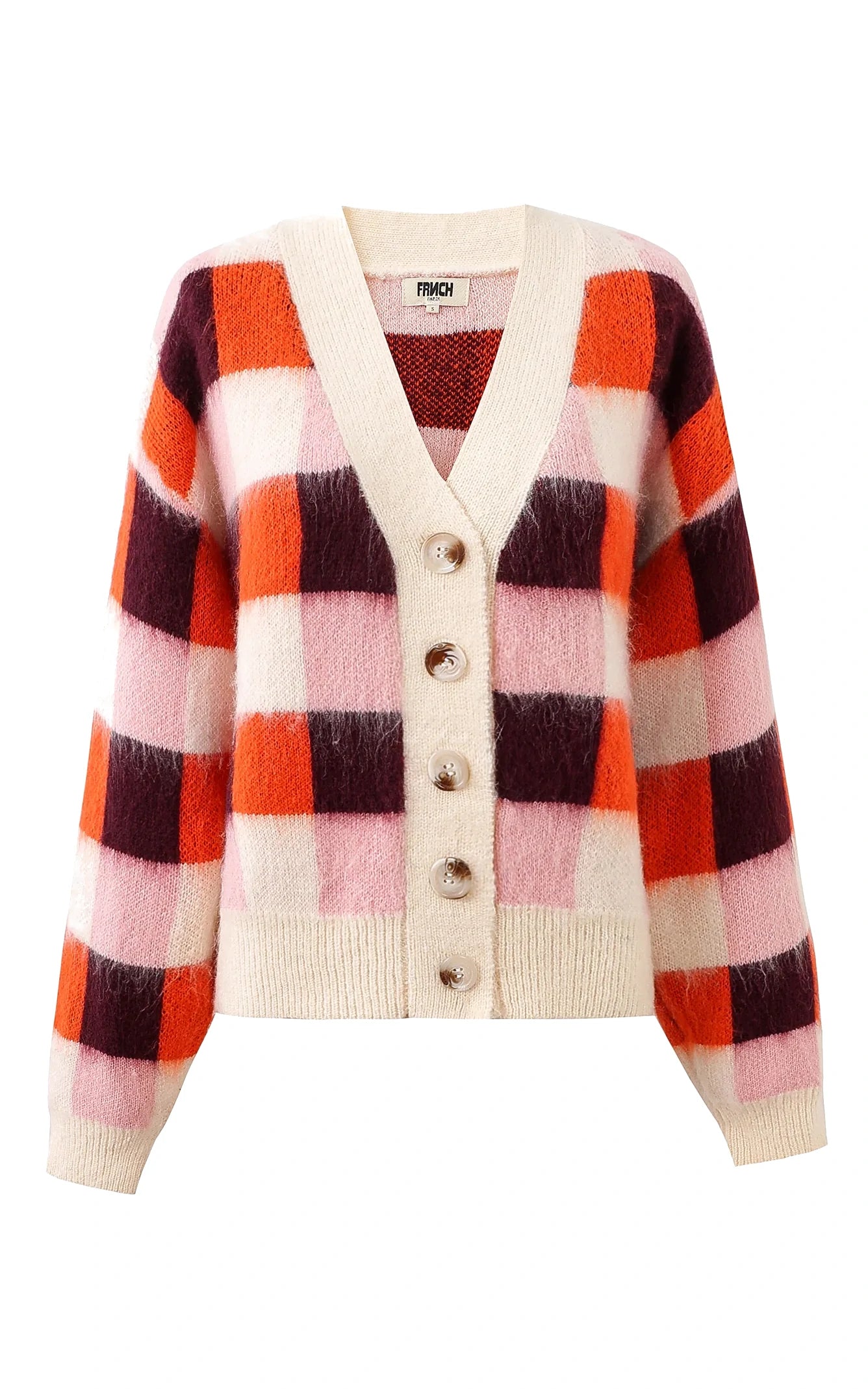 FRNCH - Viola Cardigan Rose