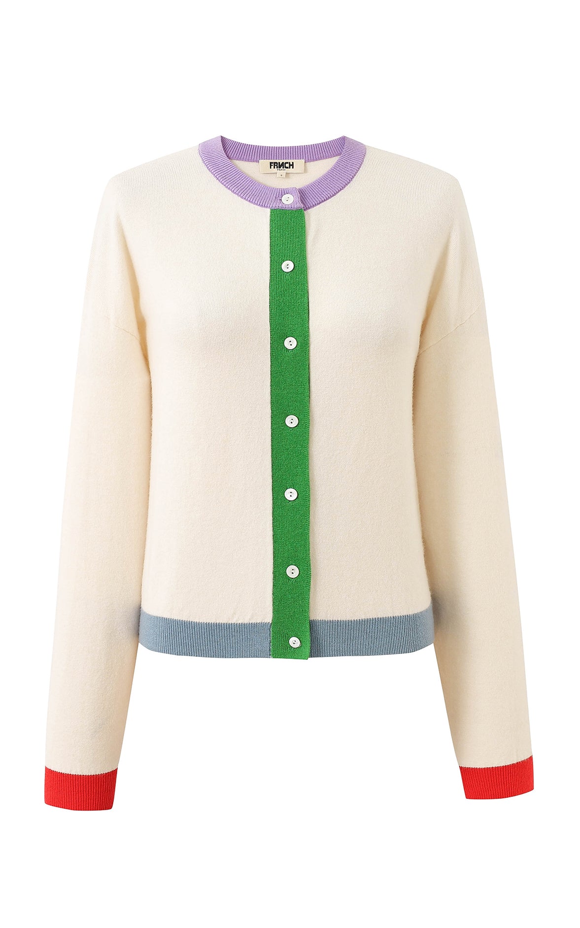 FRNCH - Patrick Cardigan Cream