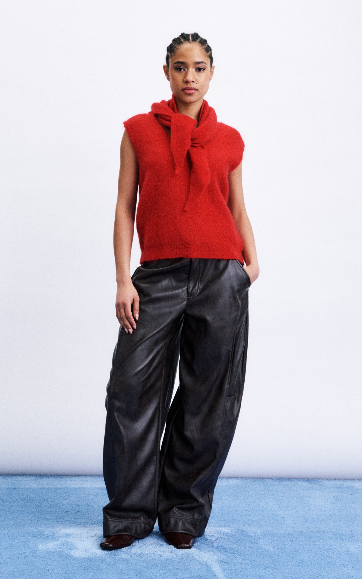 FRNCH - Onuma Red Sweater