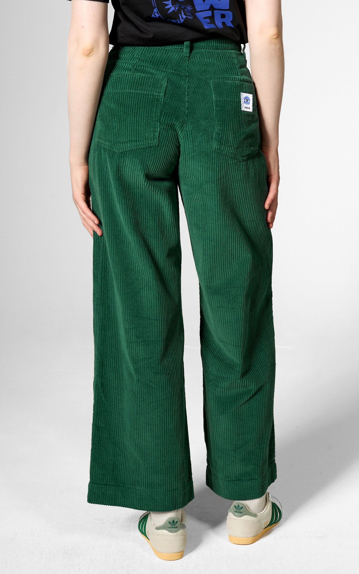Mademoiselle Yéyé - Casual Cut Trousers Botanical Green