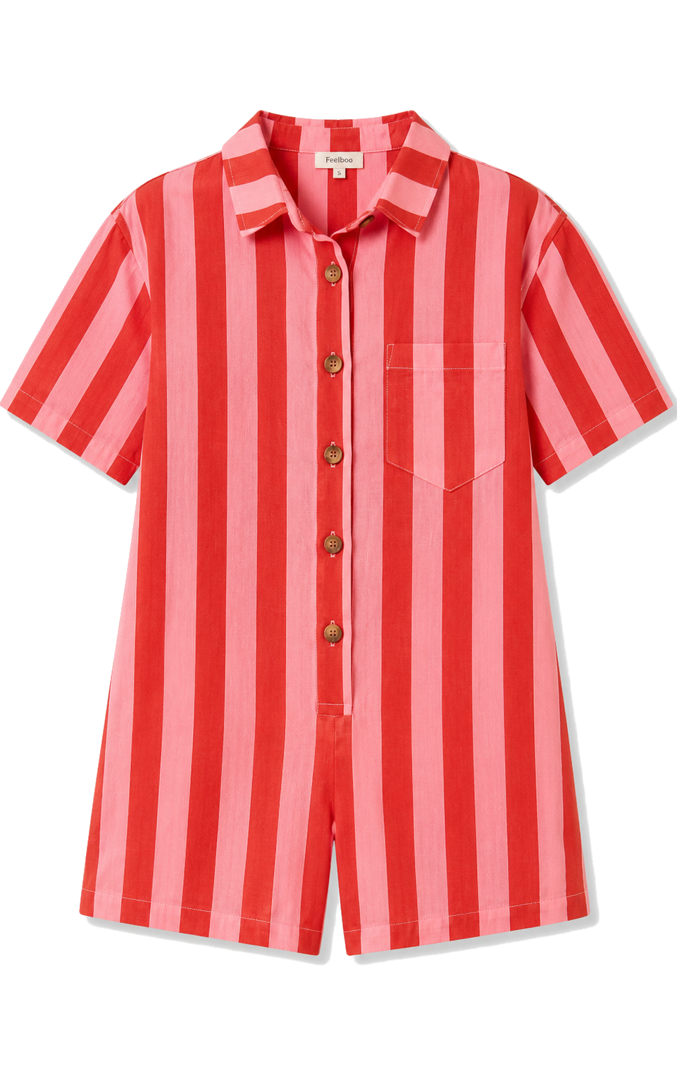Playsuit Red Pink