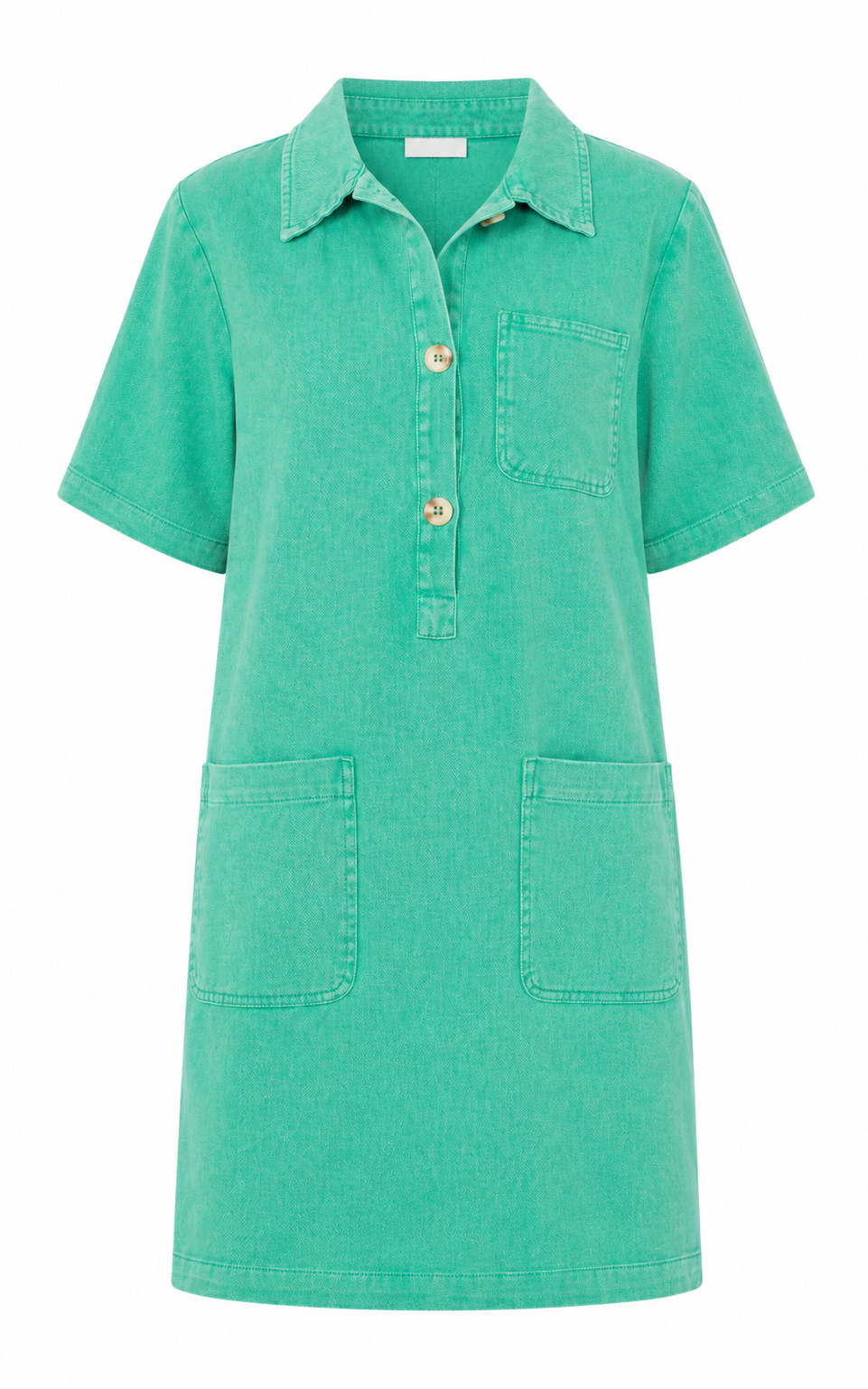 Green Dress Short Sleeve