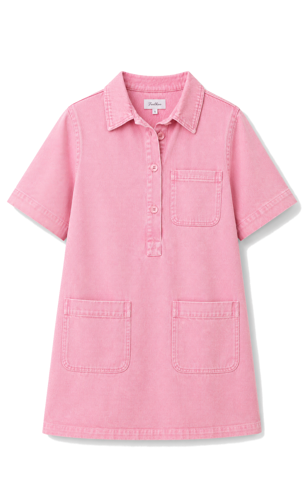 Pink Dress Short Sleeve