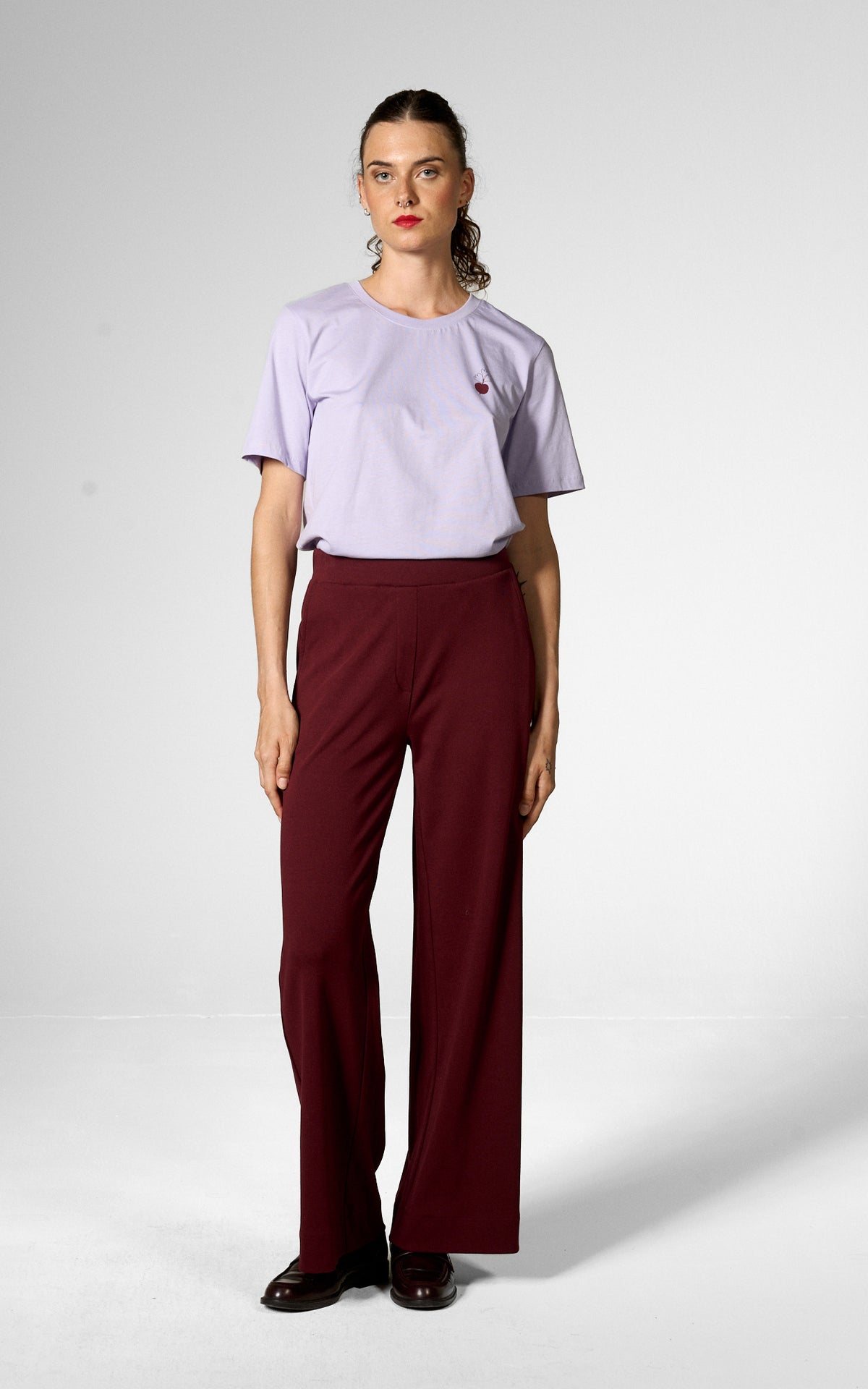 Madmoiselle Yéyé - Classy Moves Trousers Zinfandel