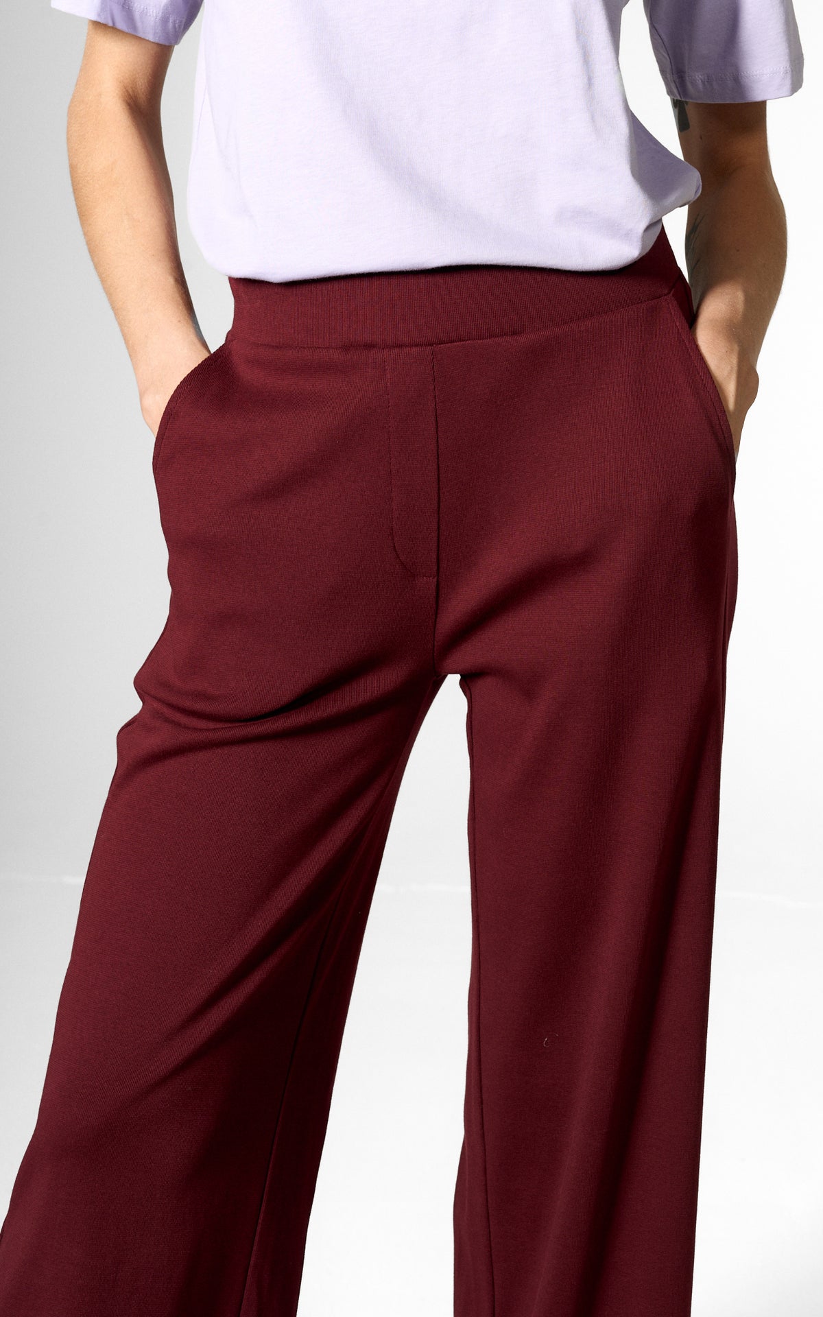 Madmoiselle Yéyé - Classy Moves Trousers Zinfandel