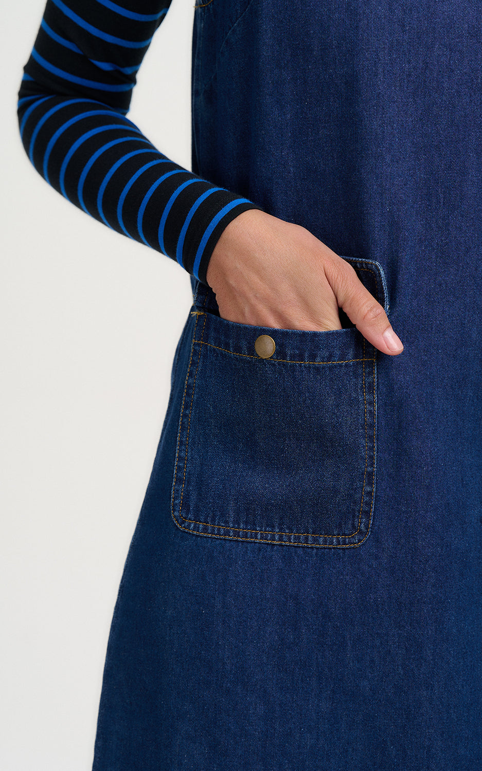 Sugarhill Brighton - Tamia Denim Tunic Dress Indigo Denim