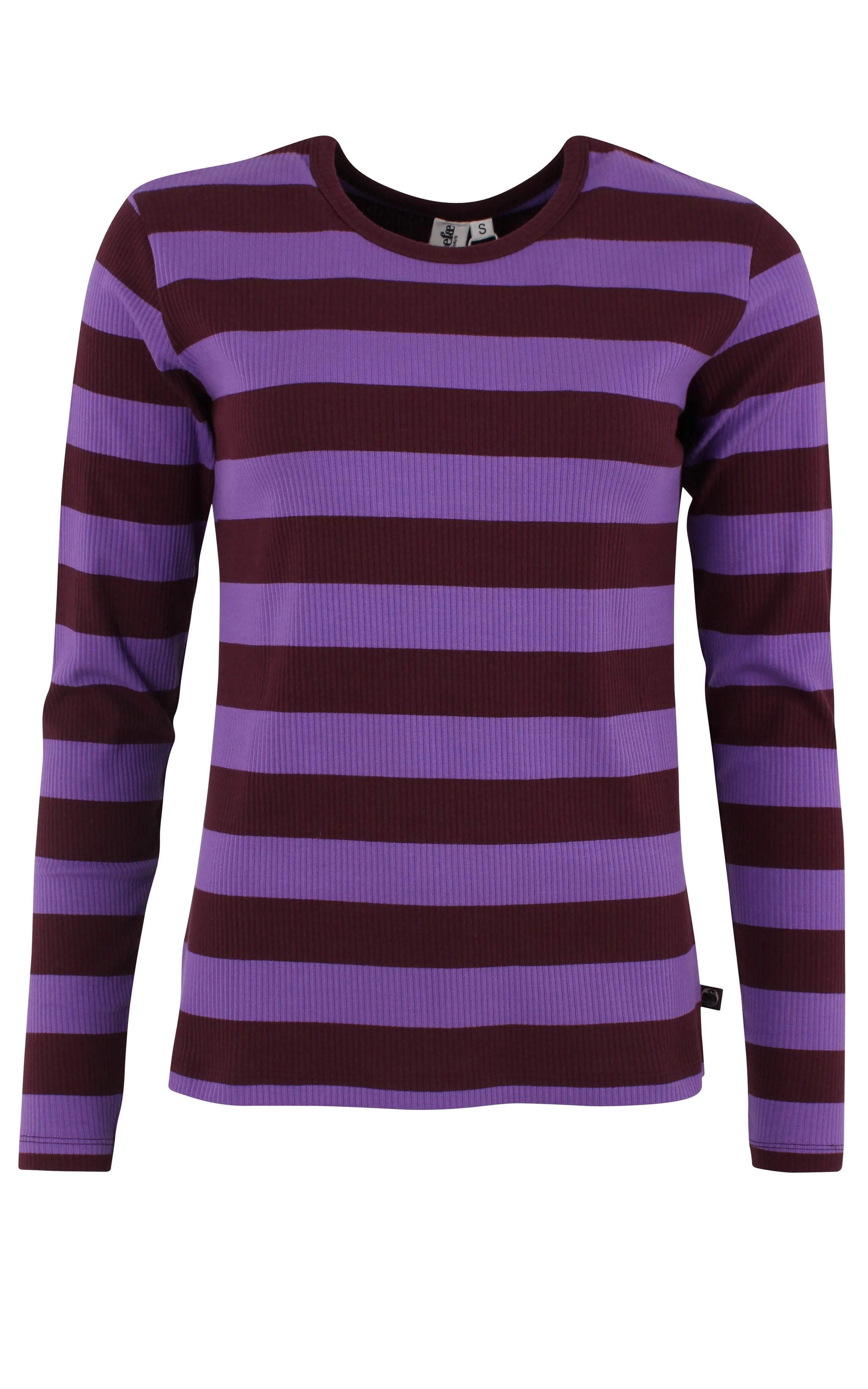 Danefae - Danehero Ribbing Tee Dark Wine Purple