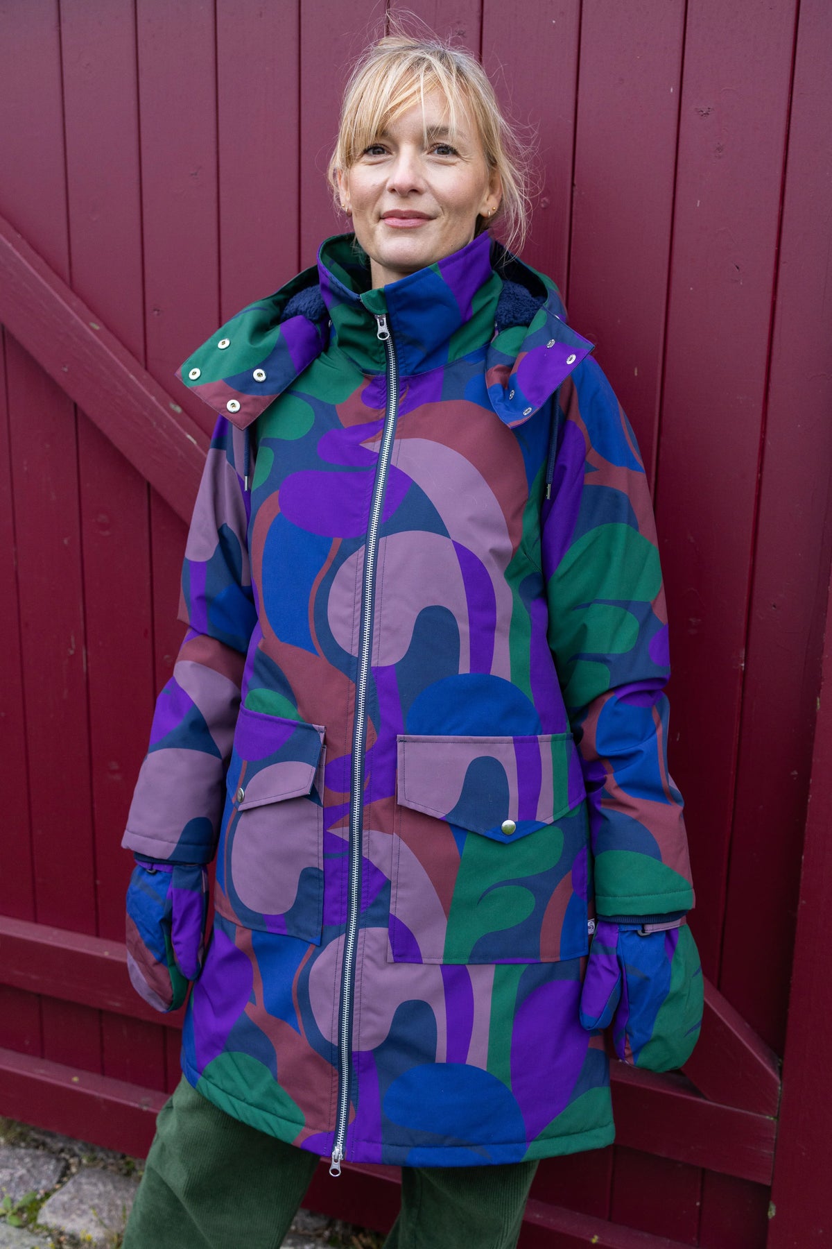 Danefae - Daneturell Winter Coat Grey Plum Trops