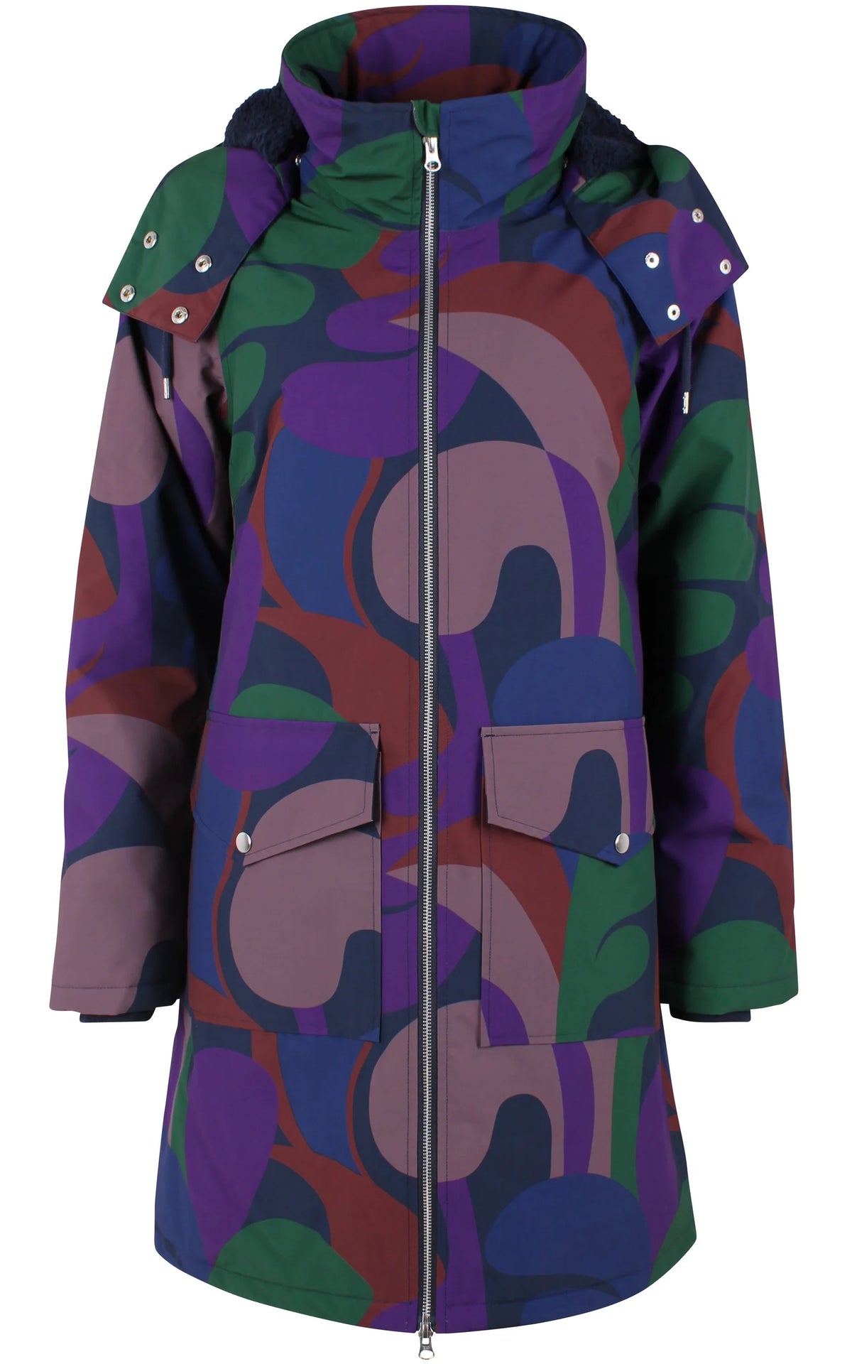 Danefae - Daneturell Winter Coat Grey Plum Trops