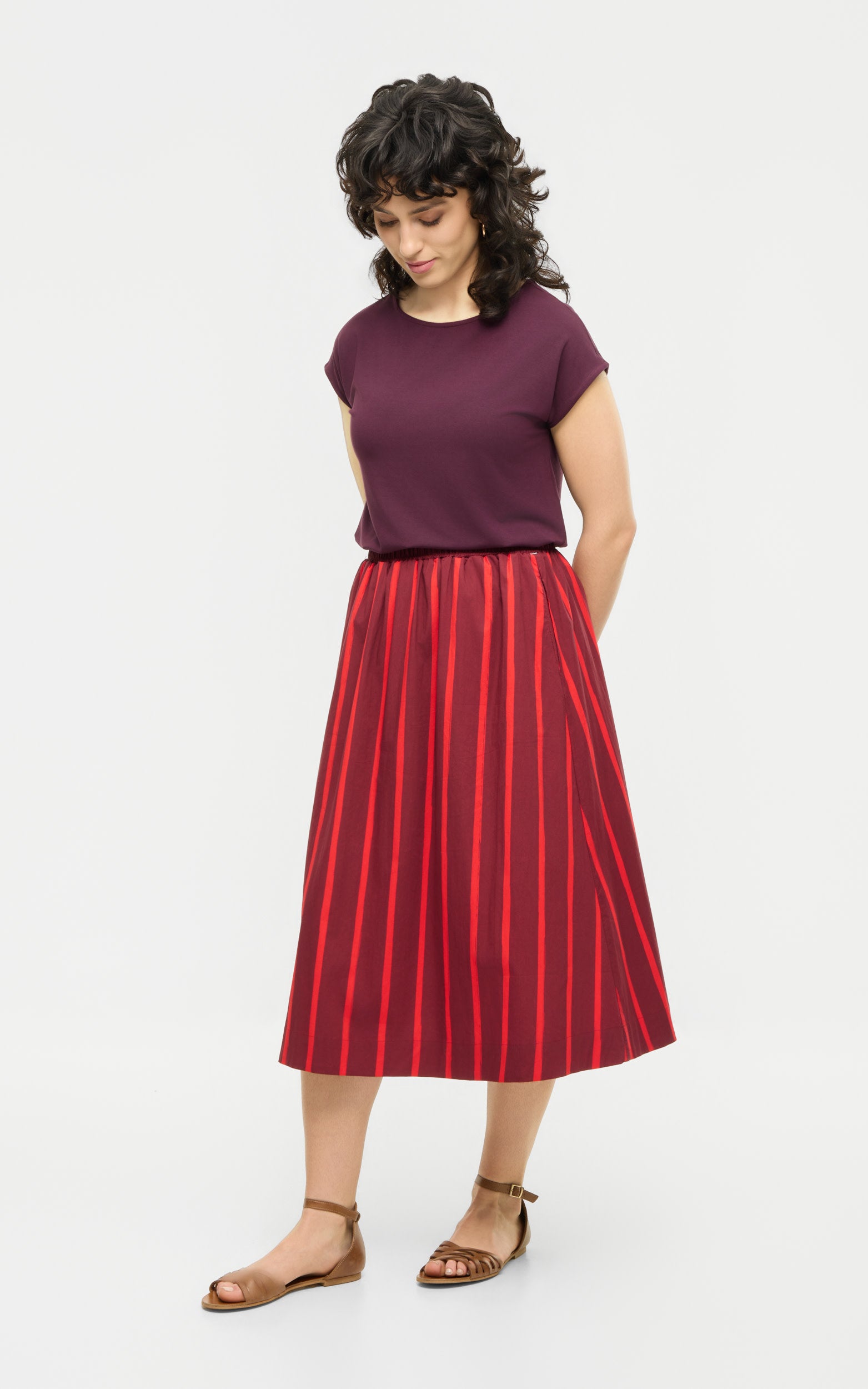 Mademoiselle YéYé - Float On Skirt Stripes