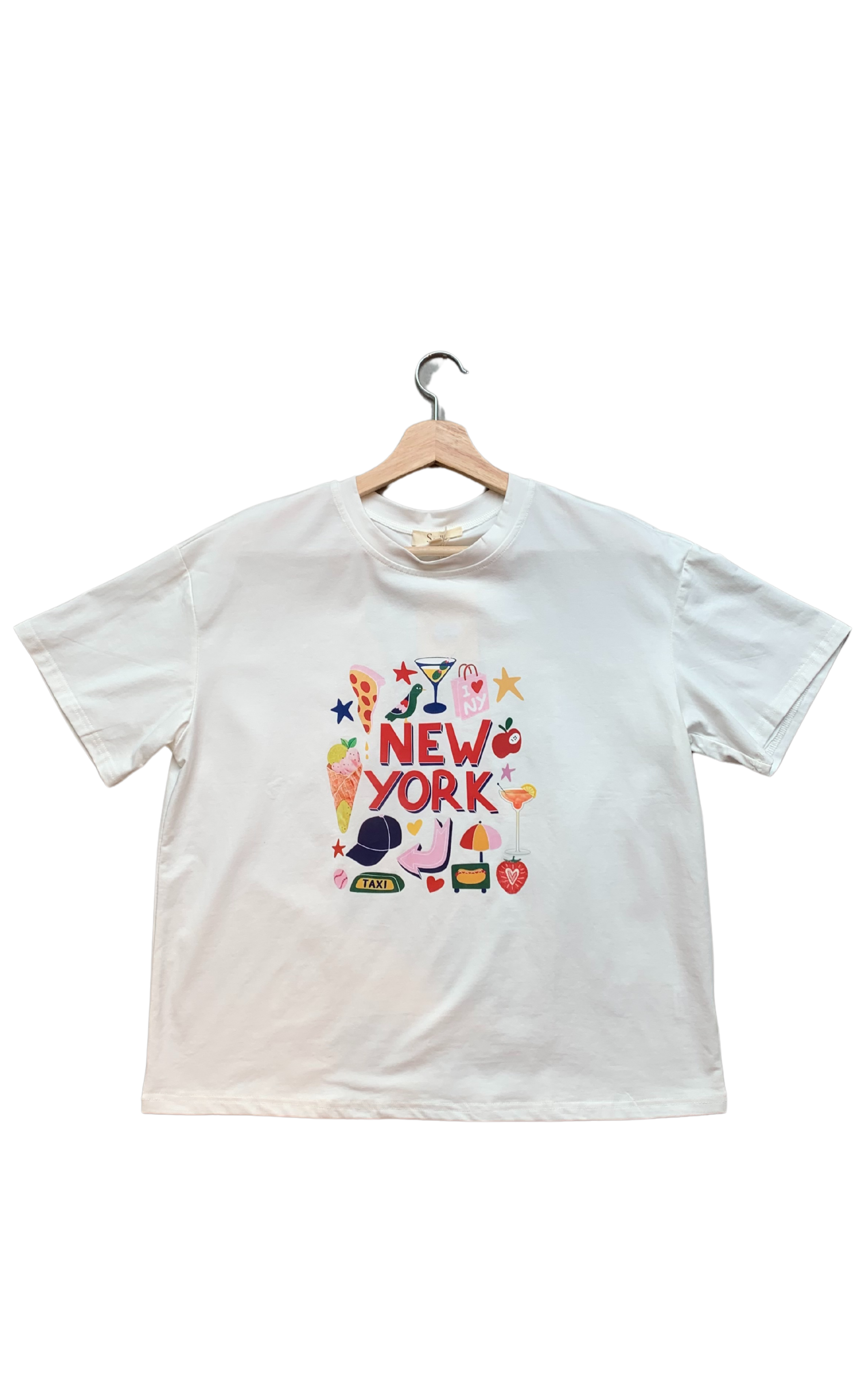 White T-shirt New York