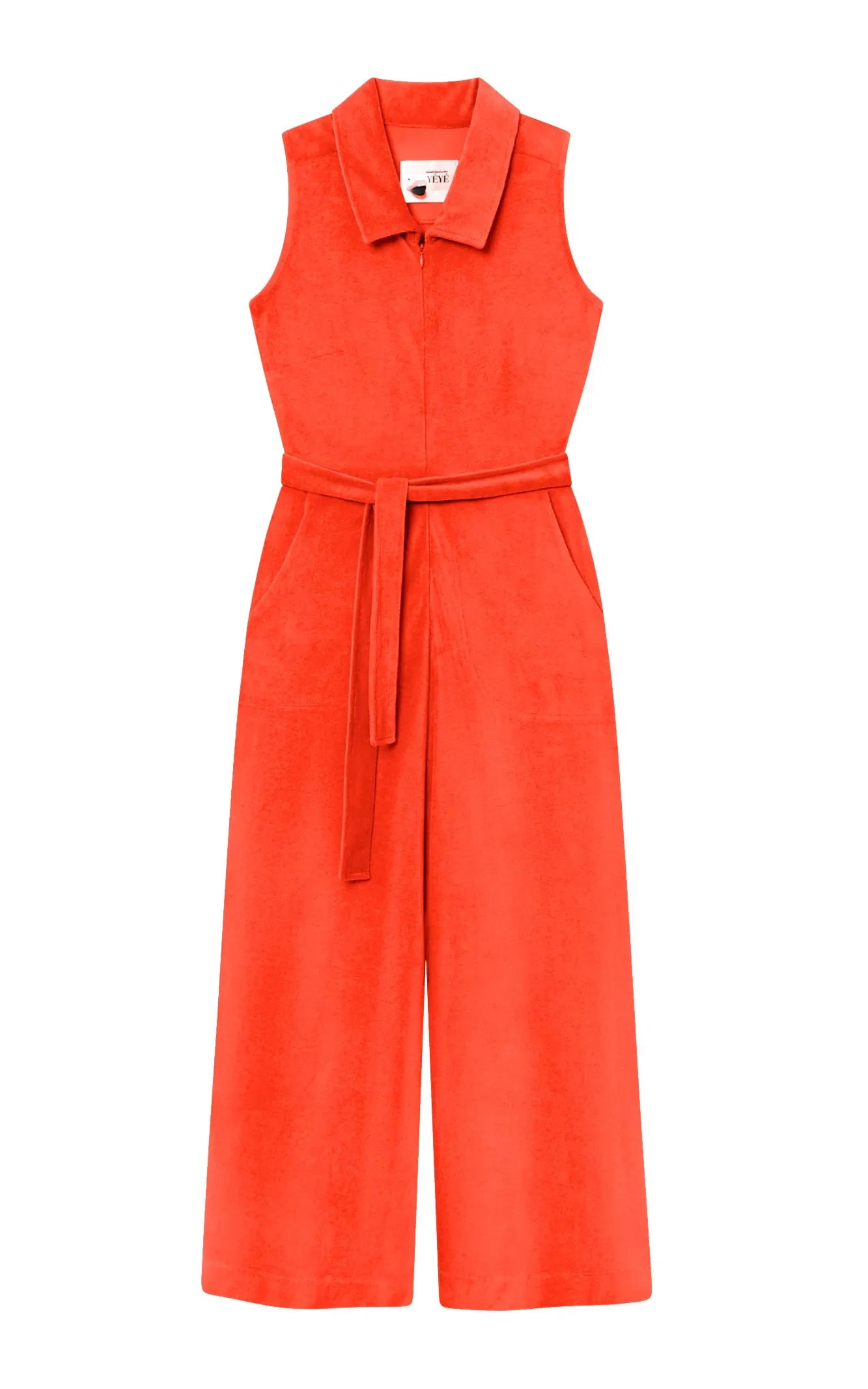 Mademoiselle YéYé - Vibin’ Retro Jumpsuit Poinciana