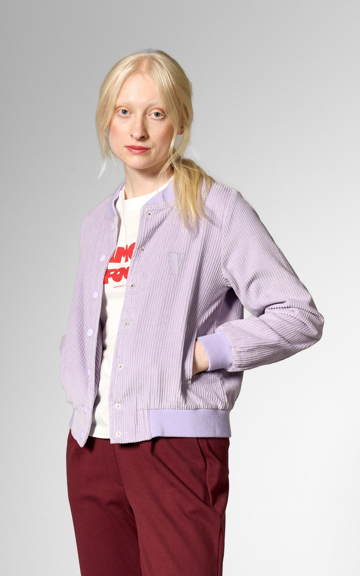 Mademoiselle YéYé - Good Times Collega Jacket Lavender