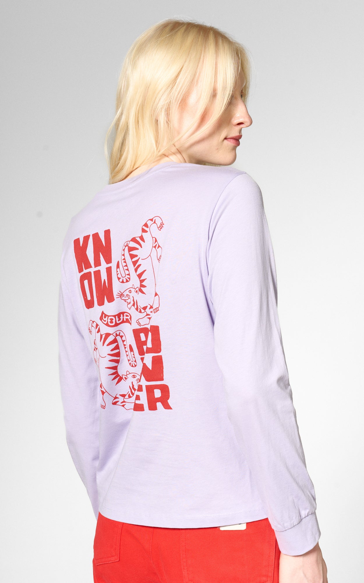 Mademoiselle YéYé - Know Your Power Longsleeve Lavender