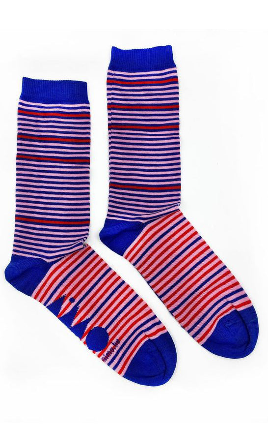 Aimo - Trio Socks Navy Pink