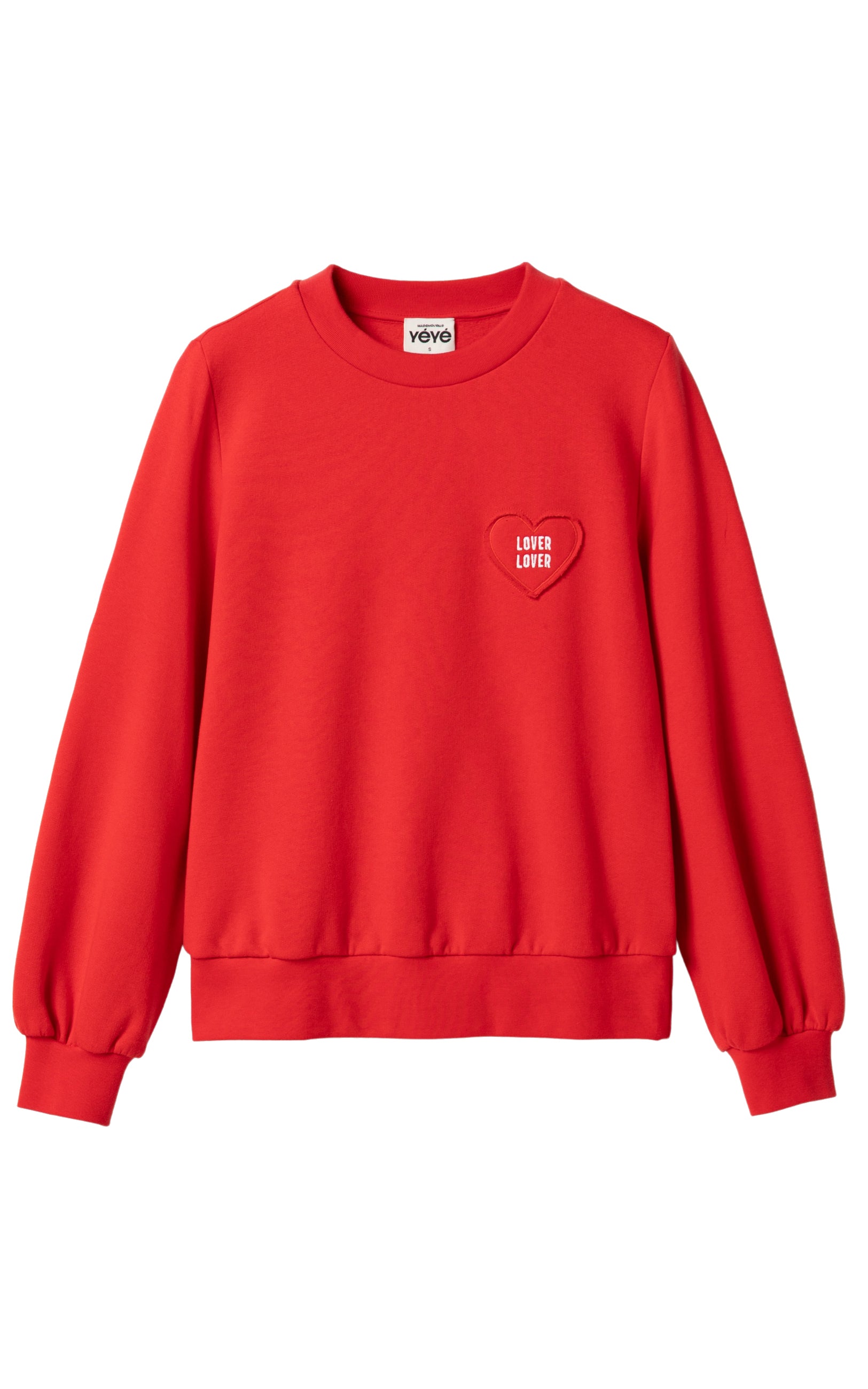 Mademoiselle YéYé - Lover Lover Sweatshirt High Risk Red
