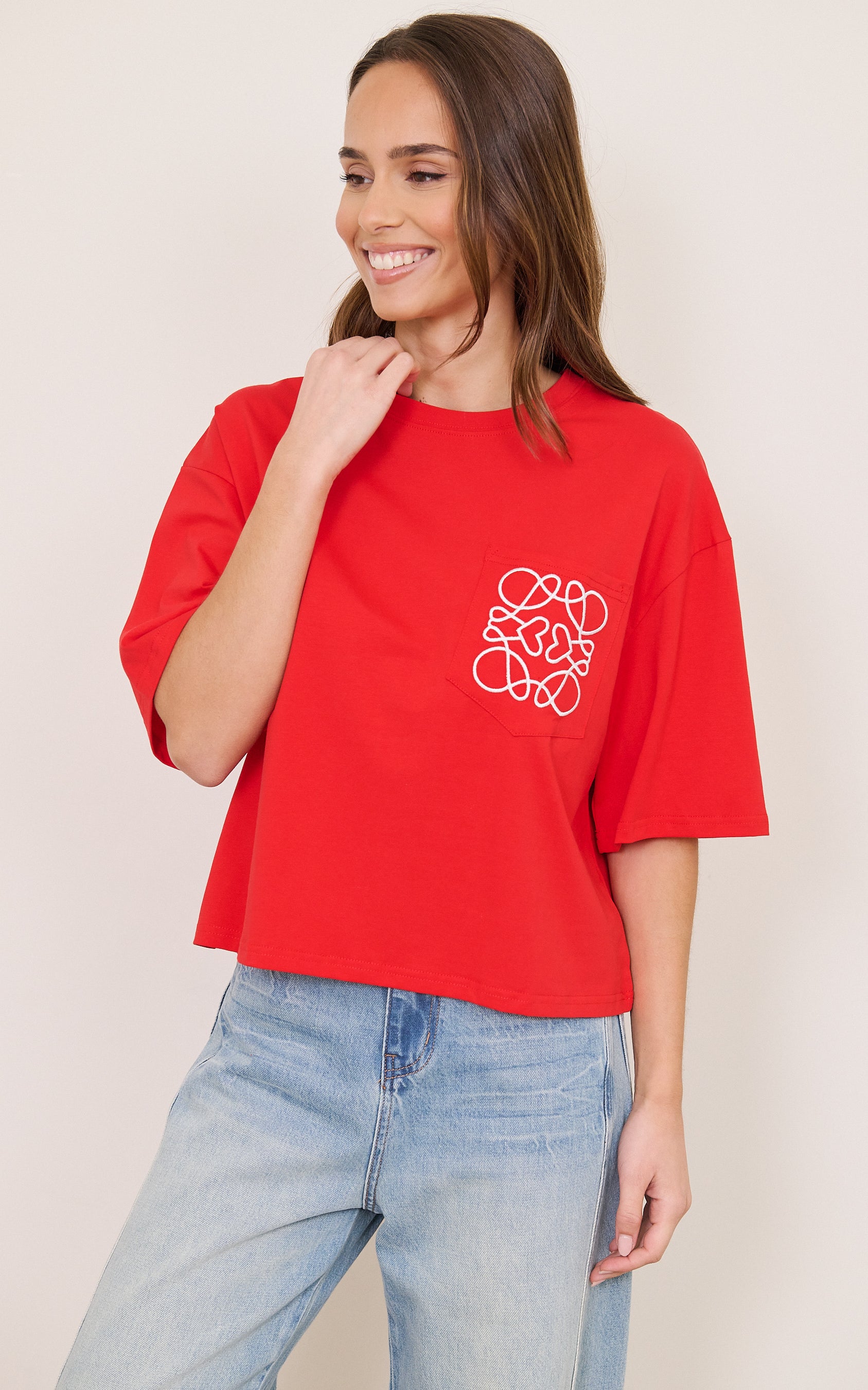 Red T-shirt Hearts