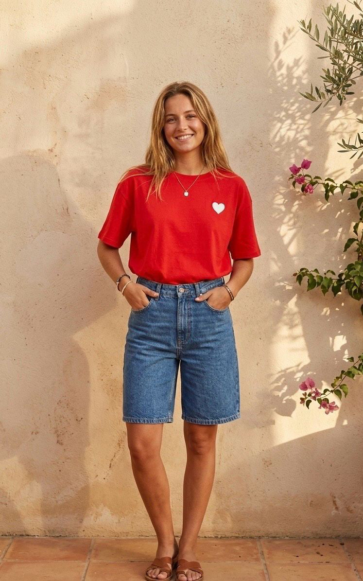 Red T-shirt Hearts
