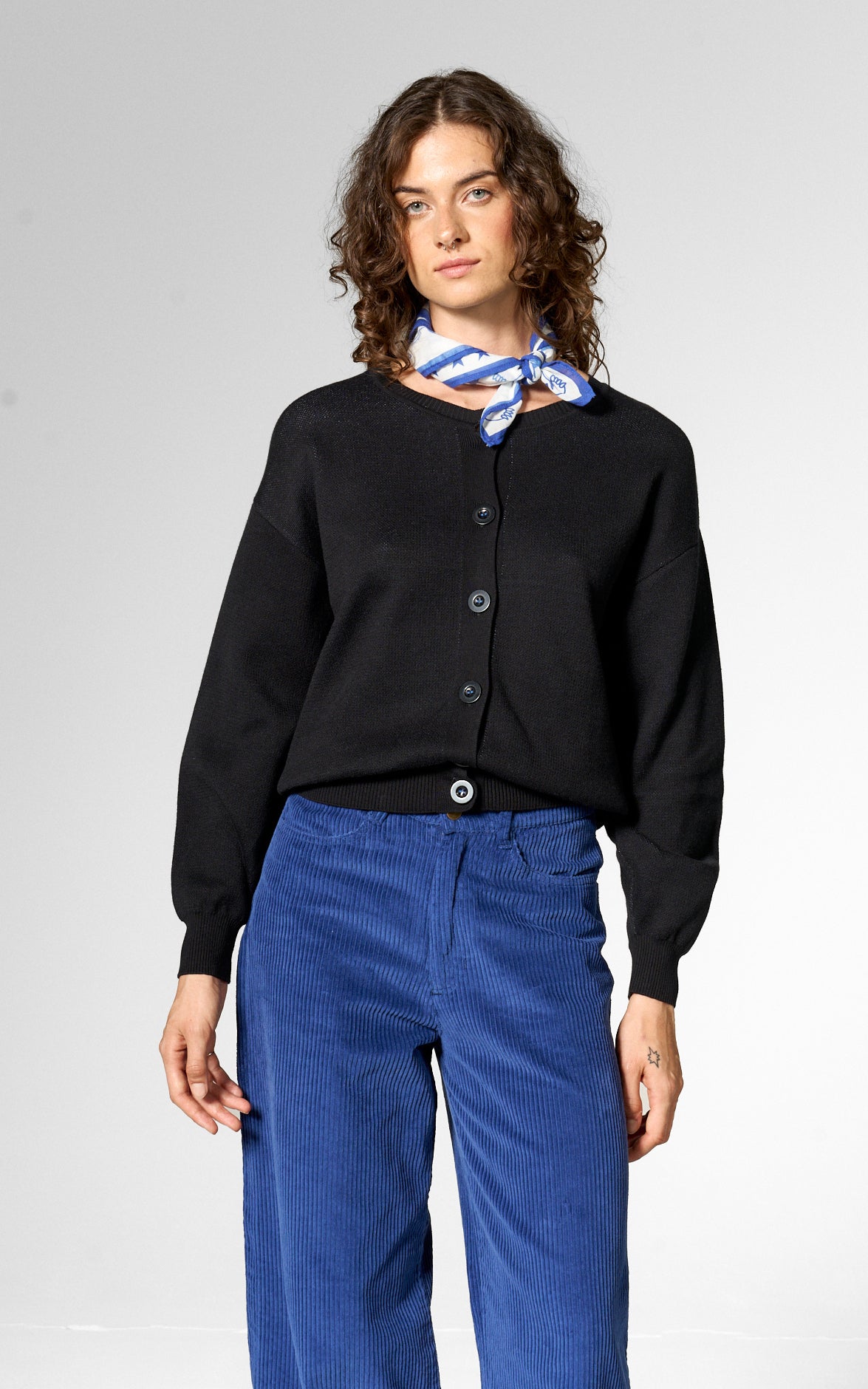Mademoiselle YéYé - Mystical Eye Cardigan Black
