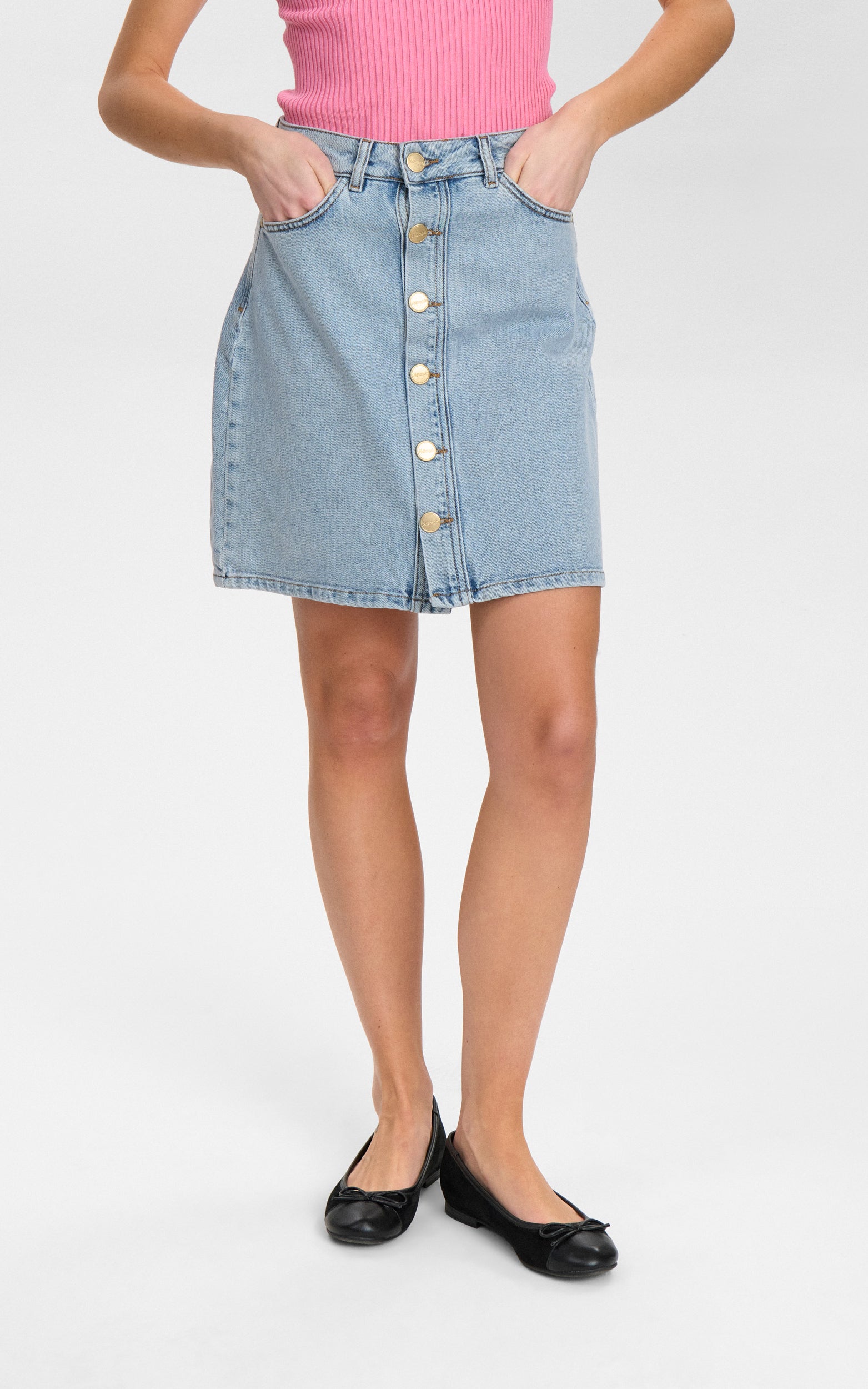 Nümph - Nutoronto Skirt Light Blue Denim