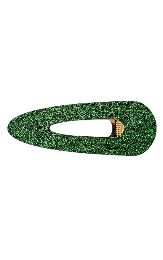 Barrette Clip Green
