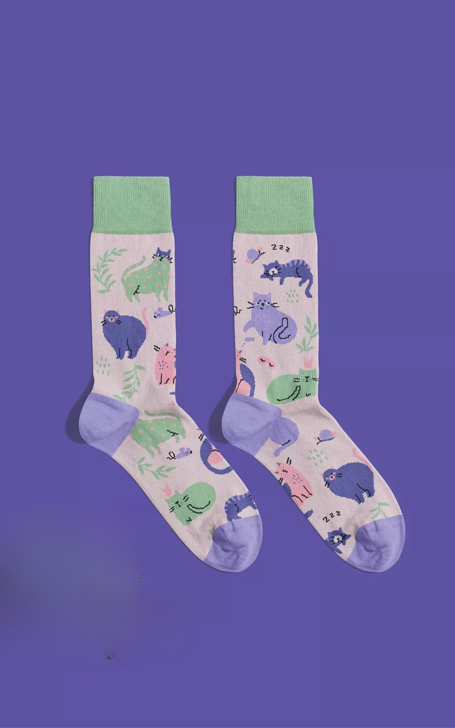 Funky Cats Socks