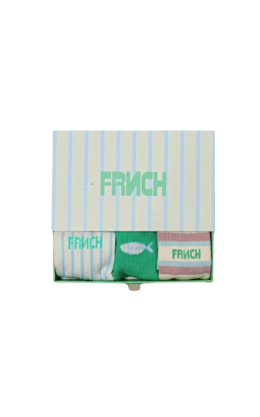 FRNCH - Tethys Green Socks