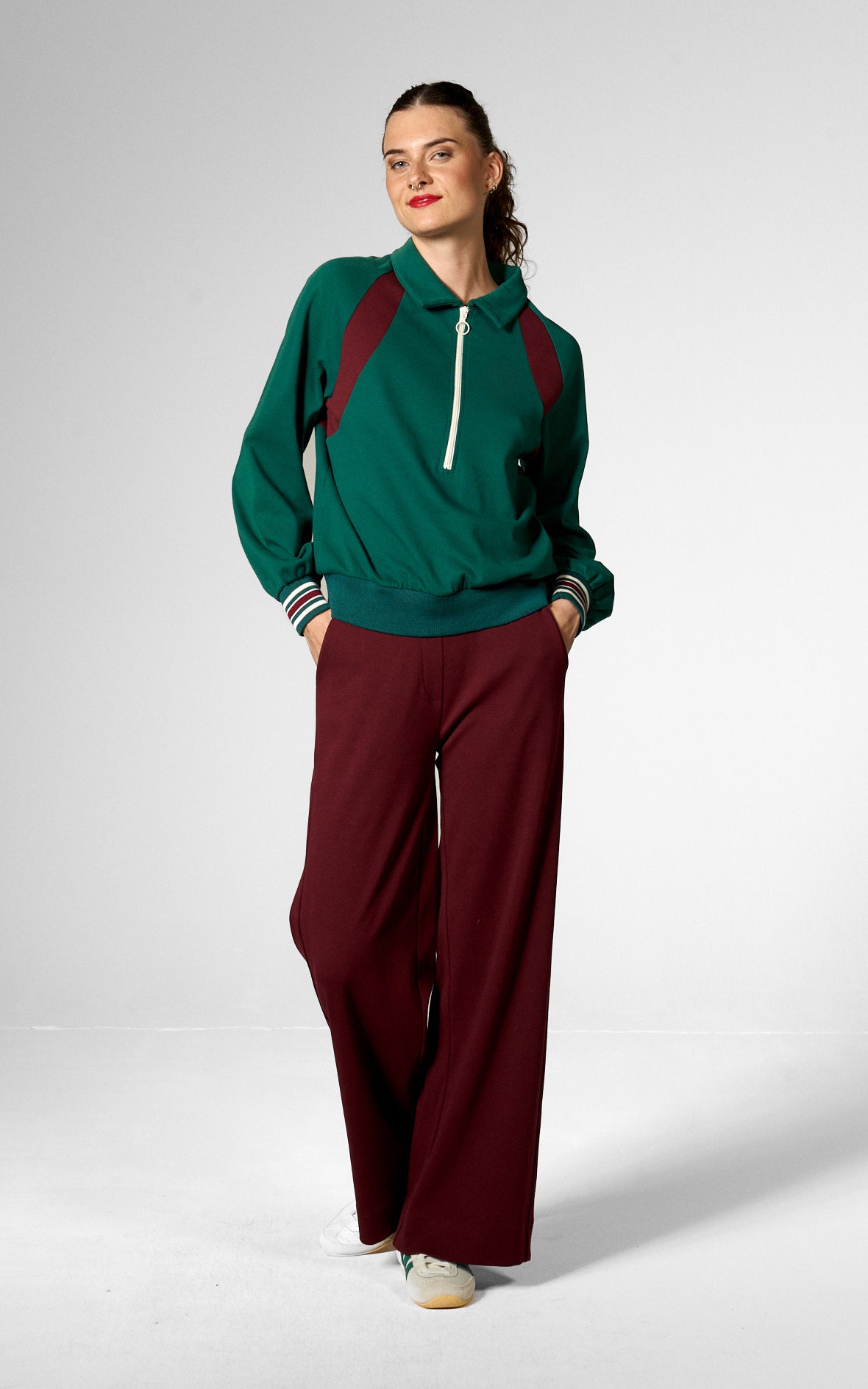 Mademoiselle YéYé - Sugar Jam Sweatshirt Forest Biome