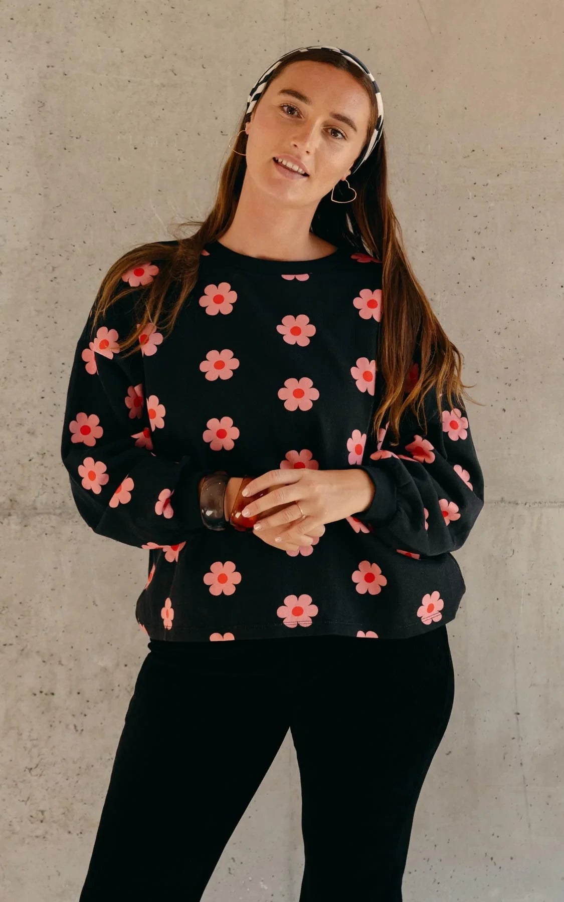 We Are Jolies - Sweat Monique Noir