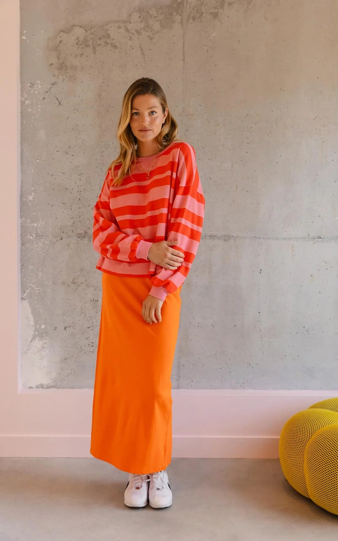 We Are Jolies - Jupe Longue Orange