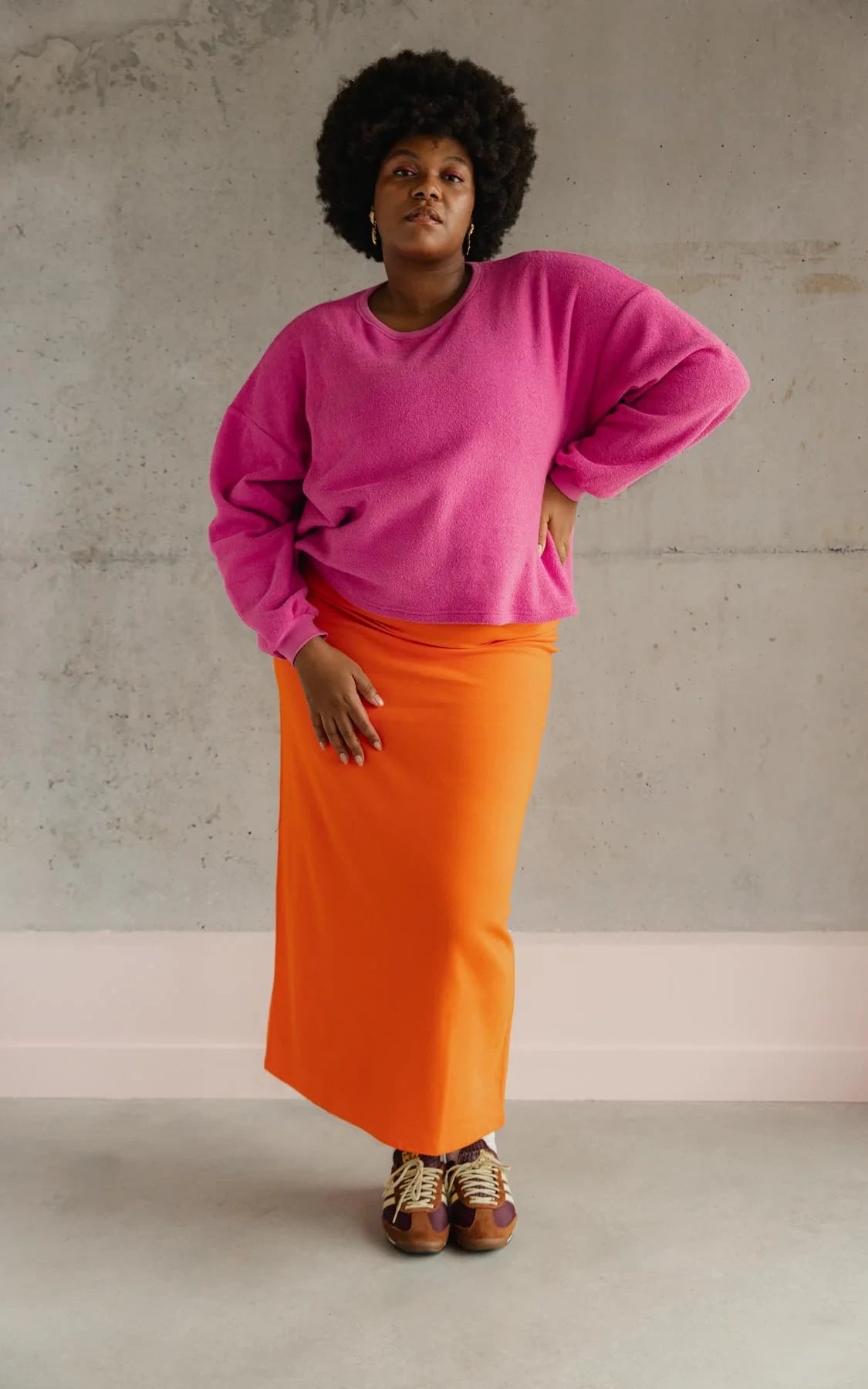 We Are Jolies - Sweat Cocoon Fuchsia