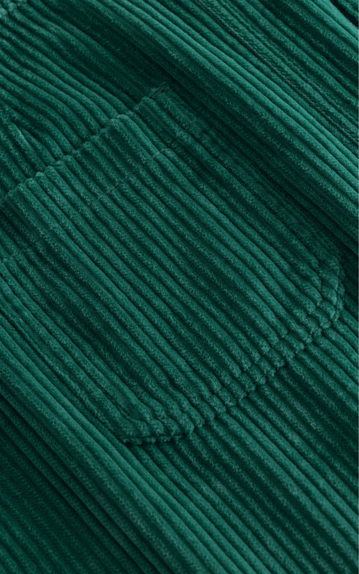 Mademoiselle YéYé - Wild Rib Mini Skirt Botanical Green
