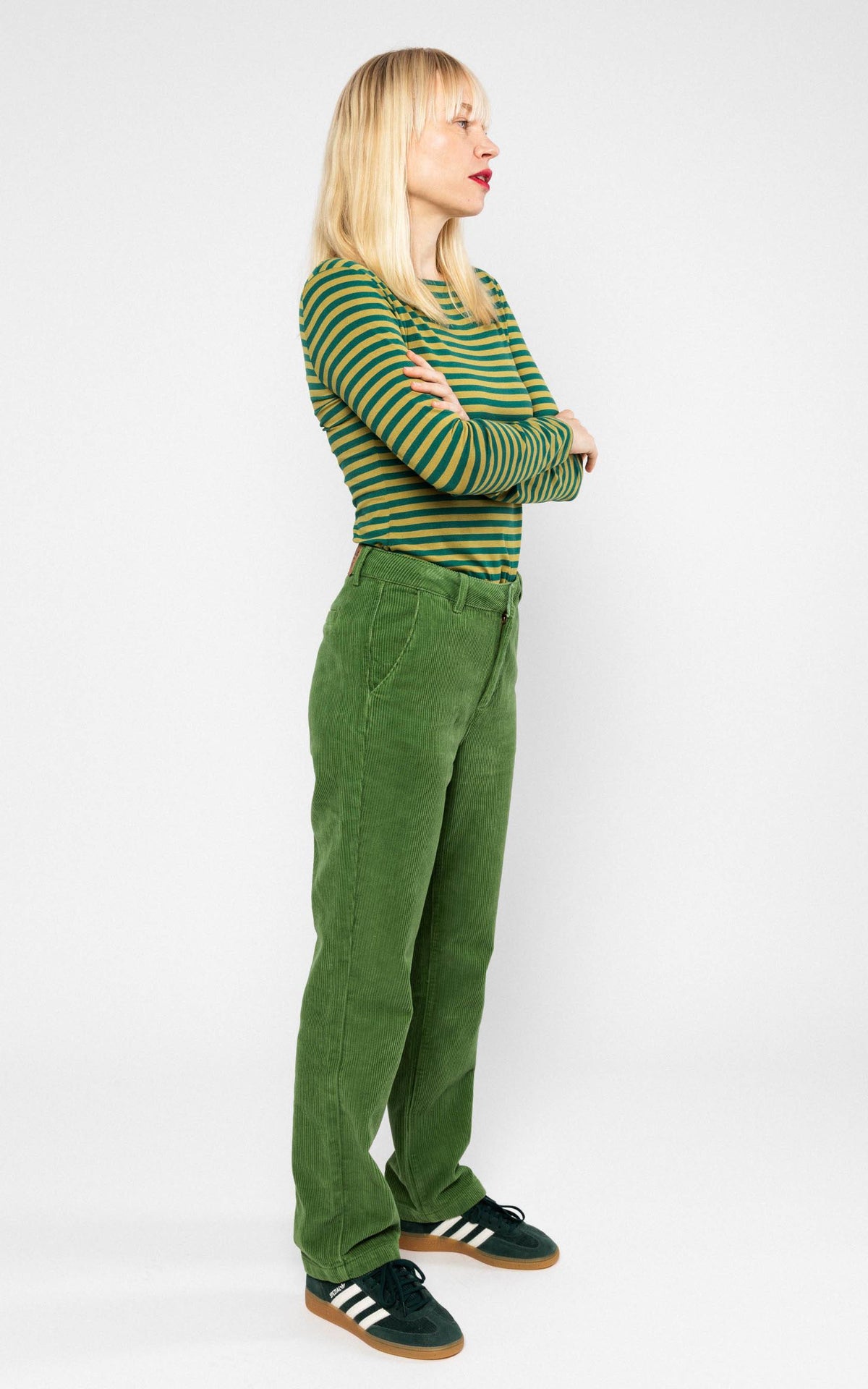 Blutsgeschwister - Cordially Yours Classic Corduroy Green