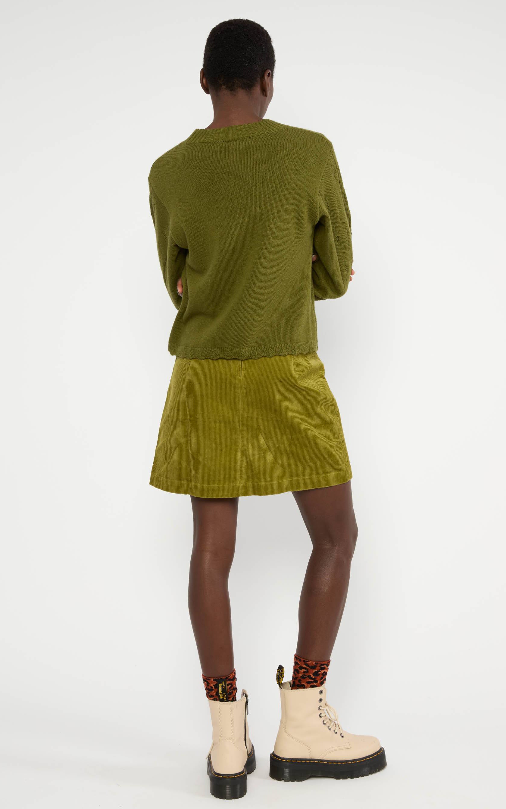 Blutsgeschwister - Cordrock Dreamy Eyes Dense Forest Khaki