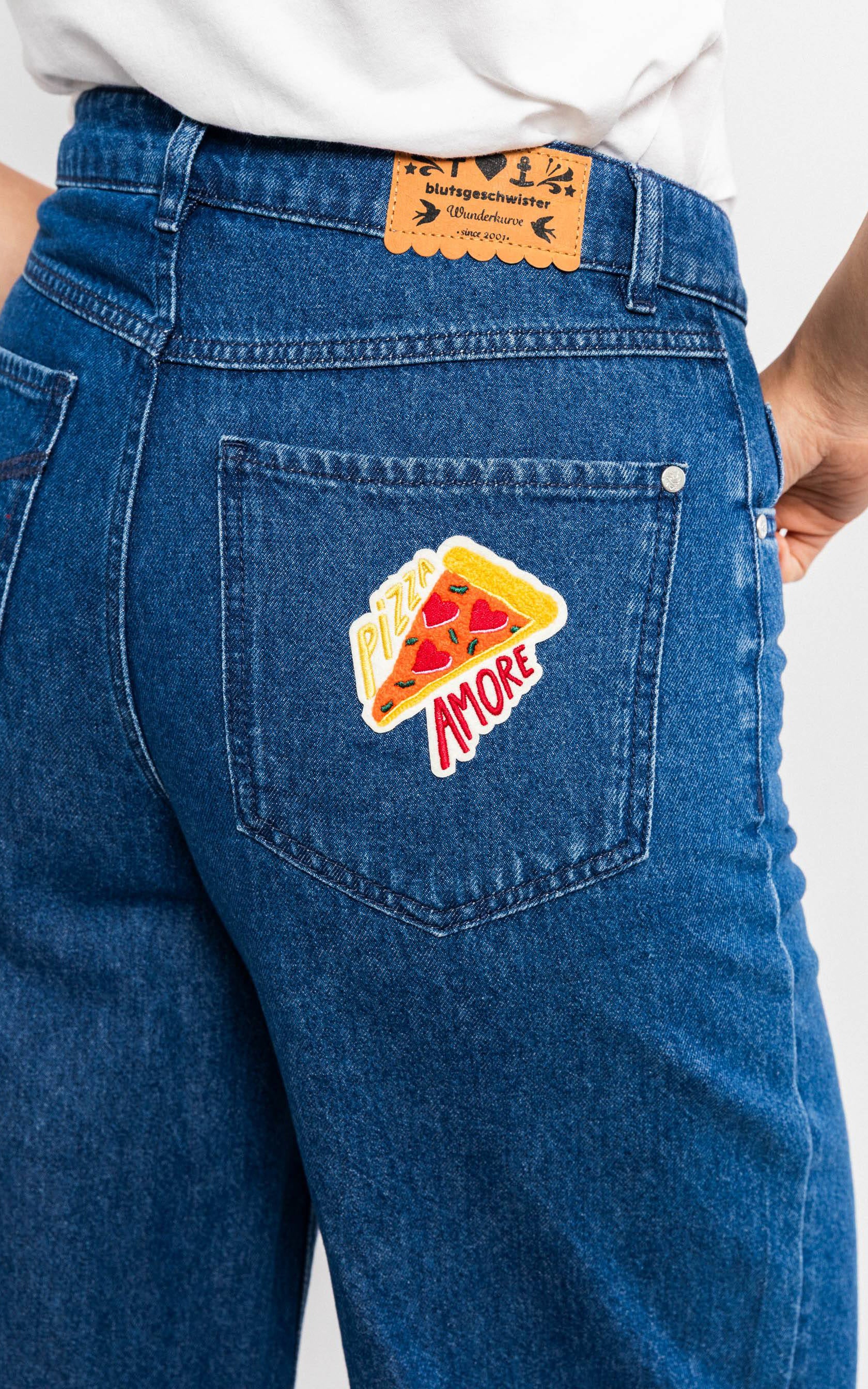 Blutsgeschwister - Lene Lou Ocean Indigo Denim Embroidery