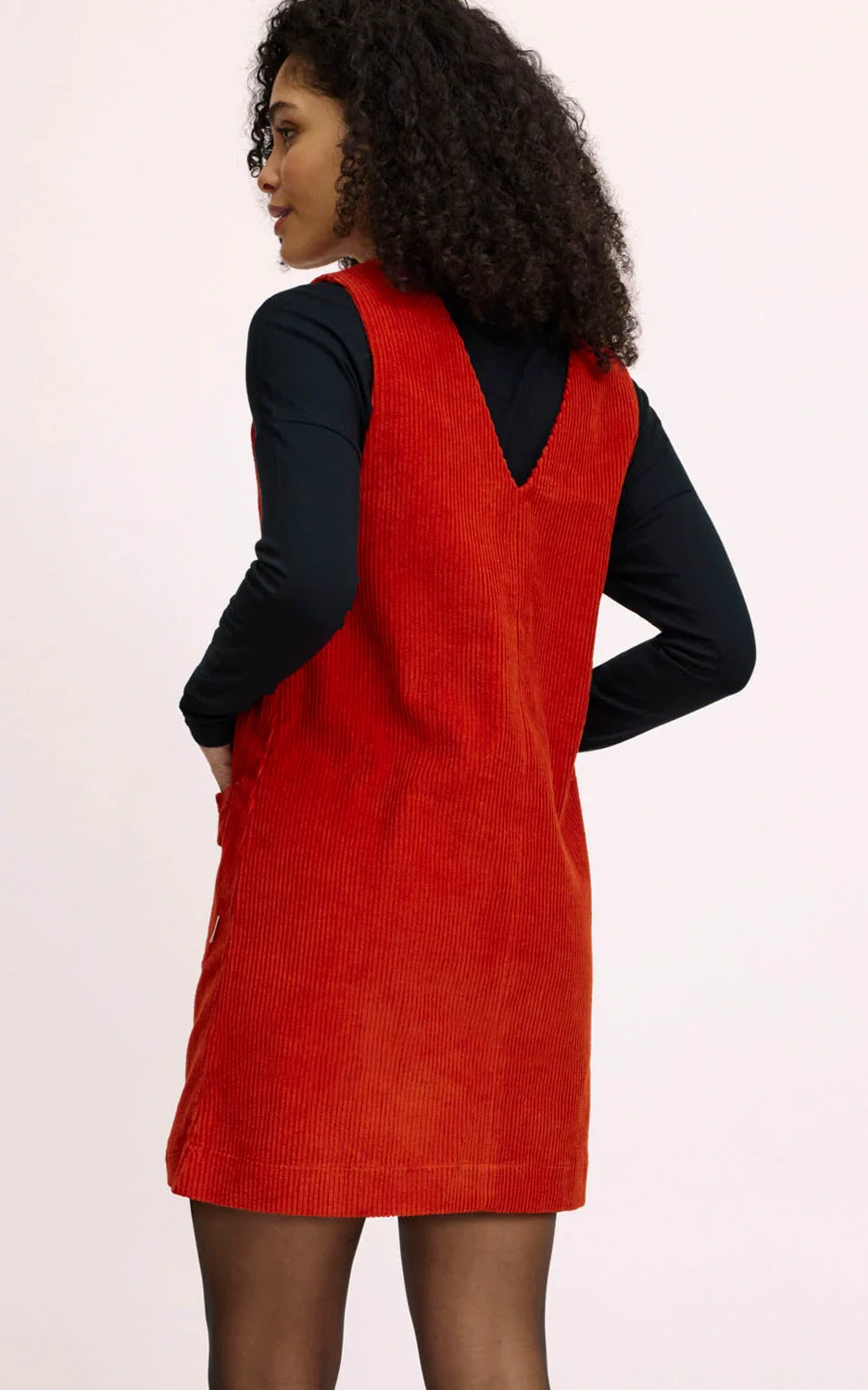 Tranquillo - Corduroy Dress Rooibos