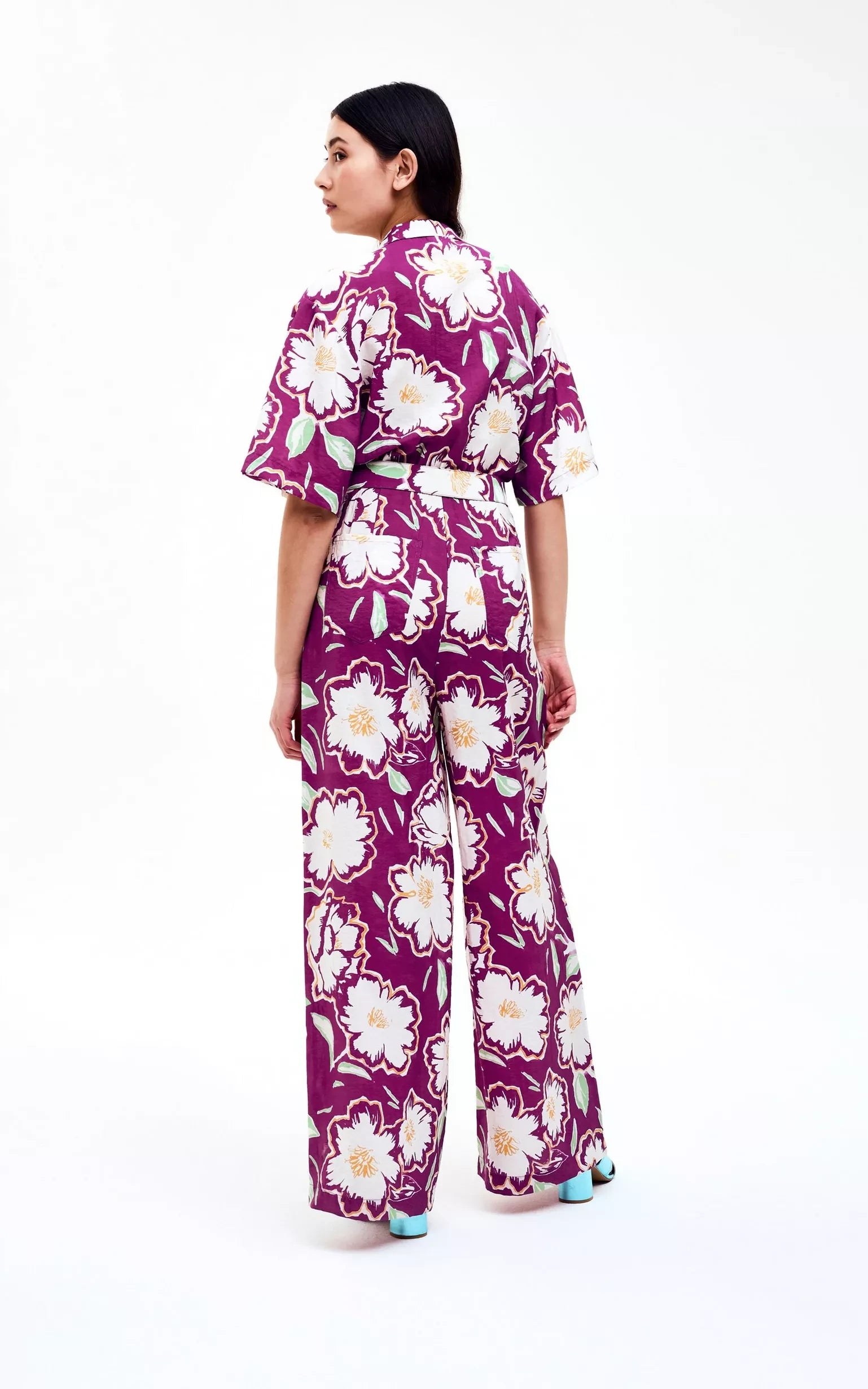 CKS - Janasleeve Jumpsuit Paars